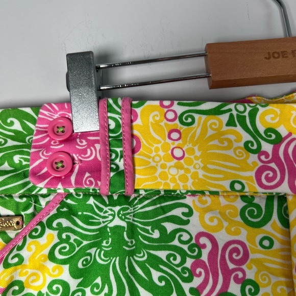 Lilly Pulitzer Crop Ankle Pants Sunny Lion AOP Women’s 8 - Picture 5 of 9